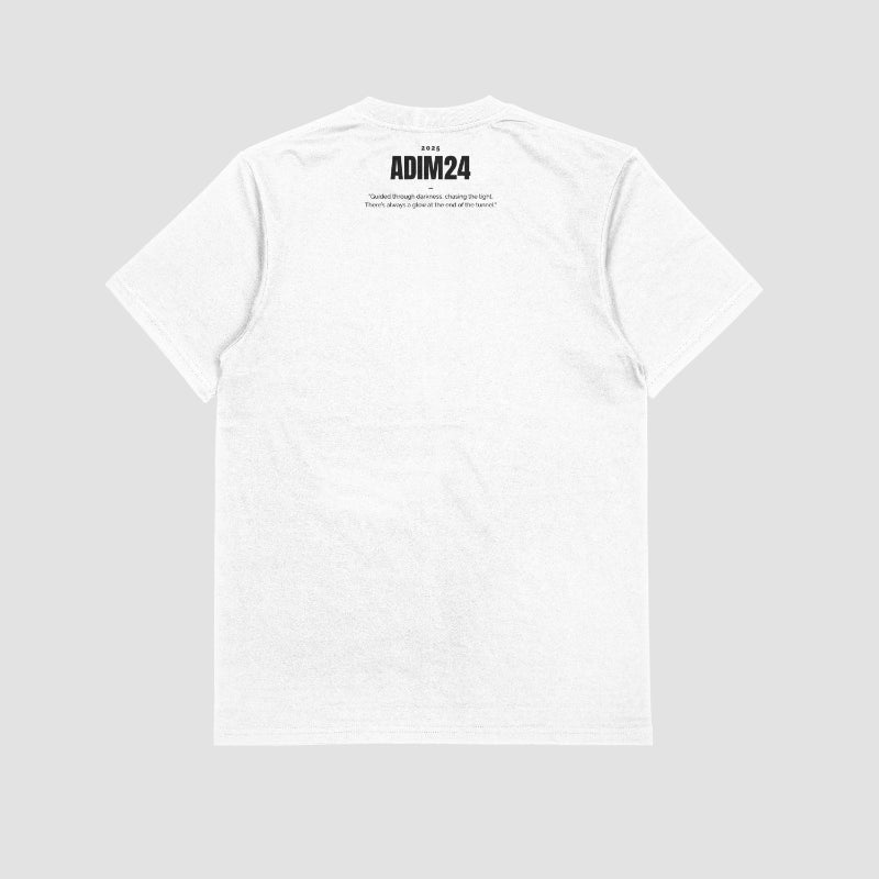 Adim24 - T-shirt - Angel - Slightly oversized - Wit