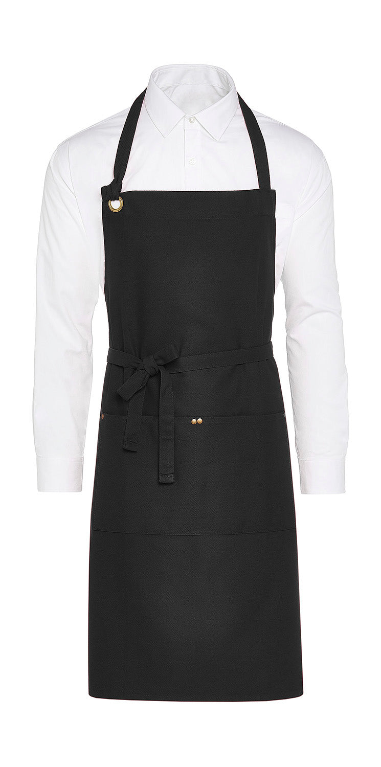 Eyelet Bib Apron With Pocket 963.59