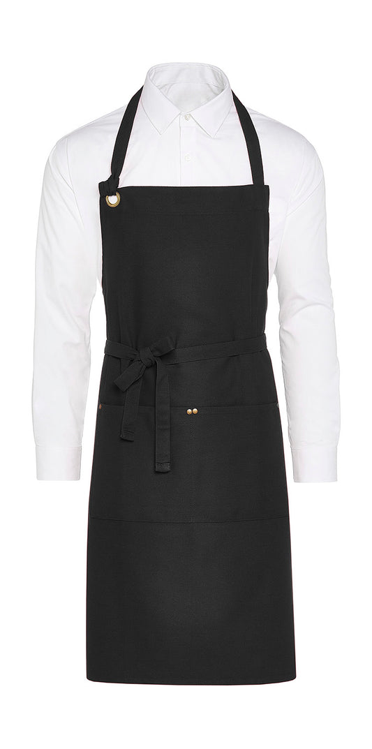 Eyelet Bib Apron With Pocket 963.59