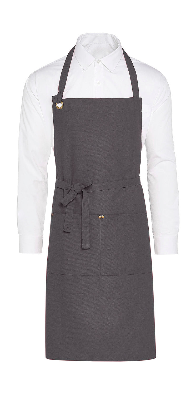 Eyelet Bib Apron With Pocket 963.59