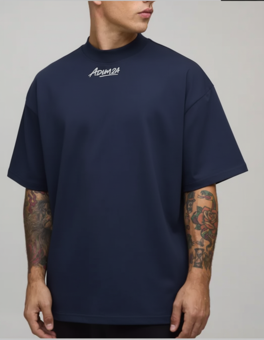 Adim24 - Oversized Logo Tee